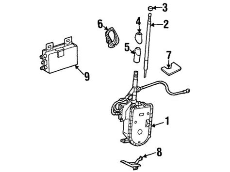 mercedes bracket a 140 827 29 14 metal antenna bracket|Genuine Mercedes Antenna Bracket .